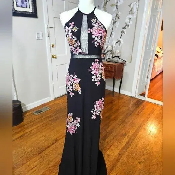 Xscape floral prom/formal gown - Picture 1 of 6